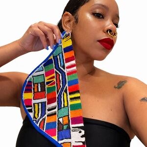 Single Earring Design | Statement Beaded Earring Look